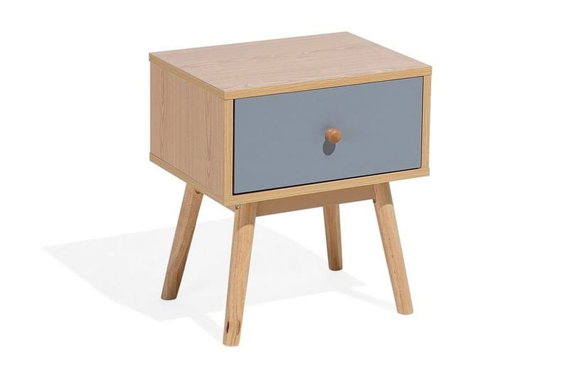 Yöpöytä Arvada 40 cm Säilytyksellä Laatikko - Ruskea - Huonekalut - Pöytä & ruokailuryhmä - Apupöytä & sivupöytä - Yöpöytä