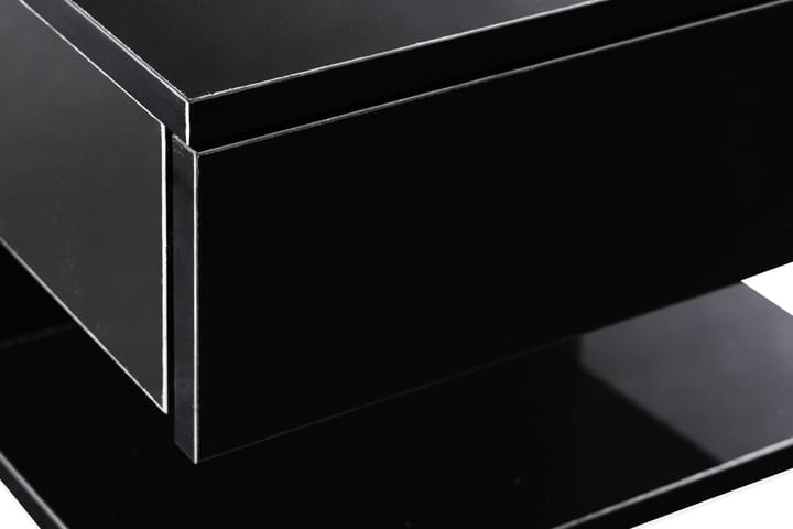 Yöpöytä Belmadu 35x32 cm - Musta - Yöpöytä