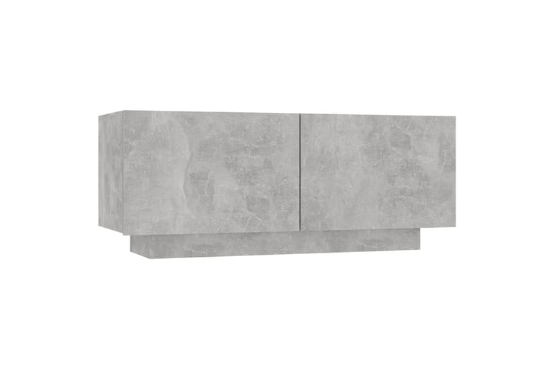 Yöpöytä betoninharmaa 100x35x40 cm lastulevy - Huonekalut - Pöytä & ruokailuryhmä - Apupöytä & sivupöytä - Yöpöytä