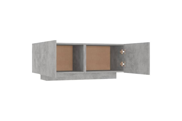 Yöpöytä betoninharmaa 100x35x40 cm lastulevy - Yöpöytä
