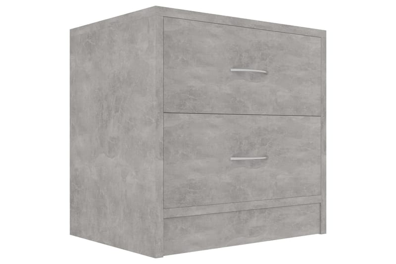 Yöpöytä betoninharmaa 40x30x40 cm lastulevy - Harmaa - Huonekalut - Pöytä & ruokailuryhmä - Apupöytä & sivupöytä - Yöpöytä