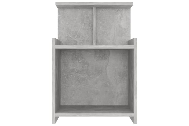 Yöpöytä betoninharmaa 40x35x60 cm lastulevy - Huonekalut - Pöytä & ruokailuryhmä - Apupöytä & sivupöytä - Yöpöytä