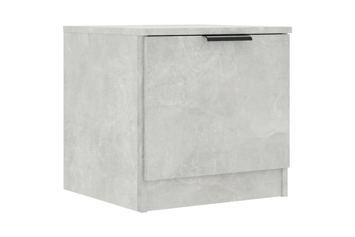 Yöpöytä betoninharmaa 40x39x40 cm - Harmaa - Yöpöytä