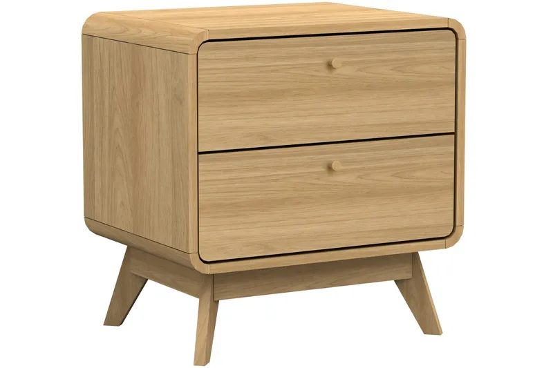 Yöpöytä Caitlyn 51 cm, Luonnonväri