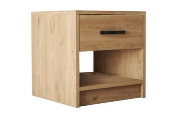 Yöpöytä Etersheim 52 cm - Luonnonväri - Huonekalut - Pöytä & ruokailuryhmä - Apupöytä & sivupöytä - Yöpöytä