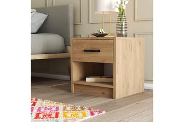 Yöpöytä Etersheim 52 cm - Luonnonväri - Huonekalut - Pöytä & ruokailuryhmä - Apupöytä & sivupöytä - Yöpöytä