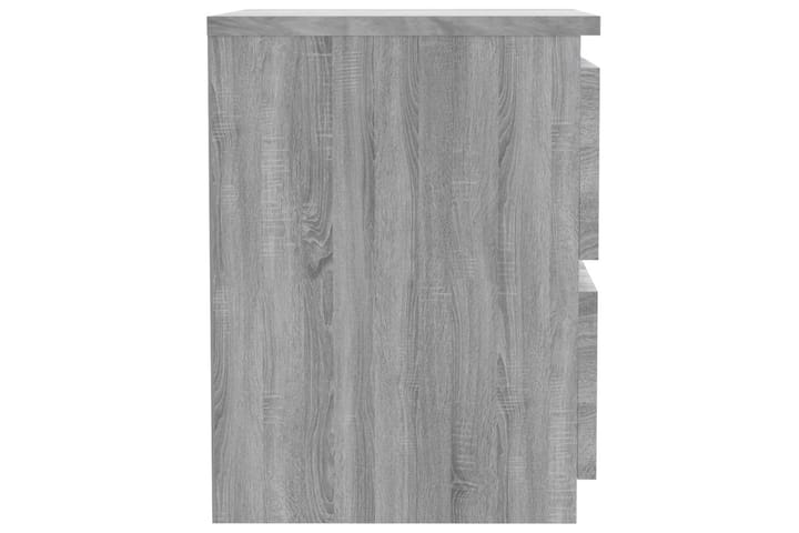 Yöpöytä harmaa sonoma 30x30x40 cm tekninen puu - Harmaa - Yöpöytä