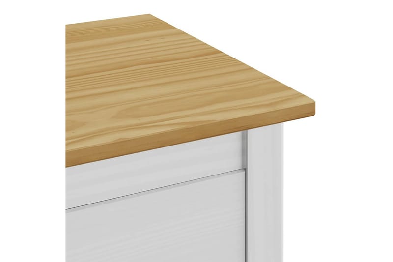 Yöpöytä Hill Range 2 kpl valkoinen 46x35x49,5 cm täysi mänty - Valkoinen - Huonekalut - Pöytä & ruokailuryhmä - Apupöytä & sivupöytä - Yöpöytä