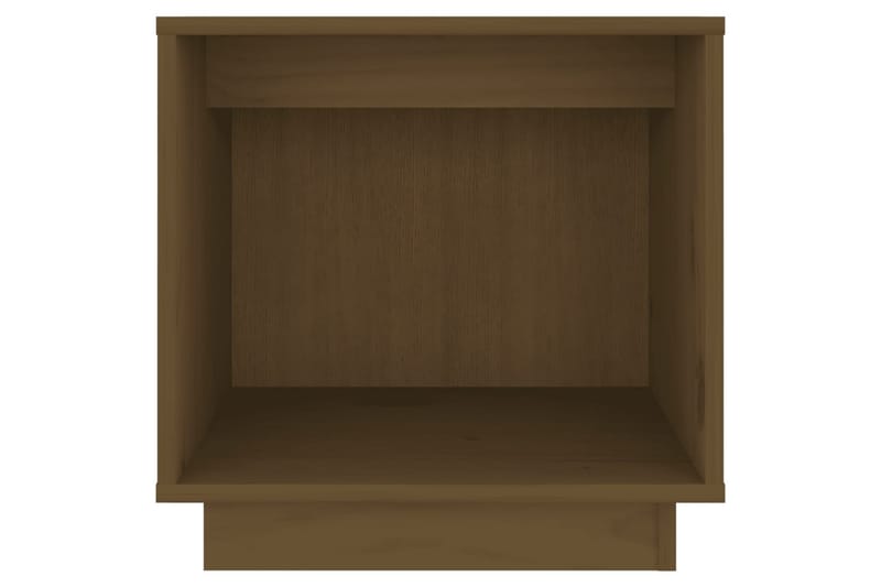 Yöpöytä hunajanruskea 40x30x40 cm täysi mänty - Ruskea - Huonekalut - Pöytä & ruokailuryhmä - Apupöytä & sivupöytä - Yöpöytä