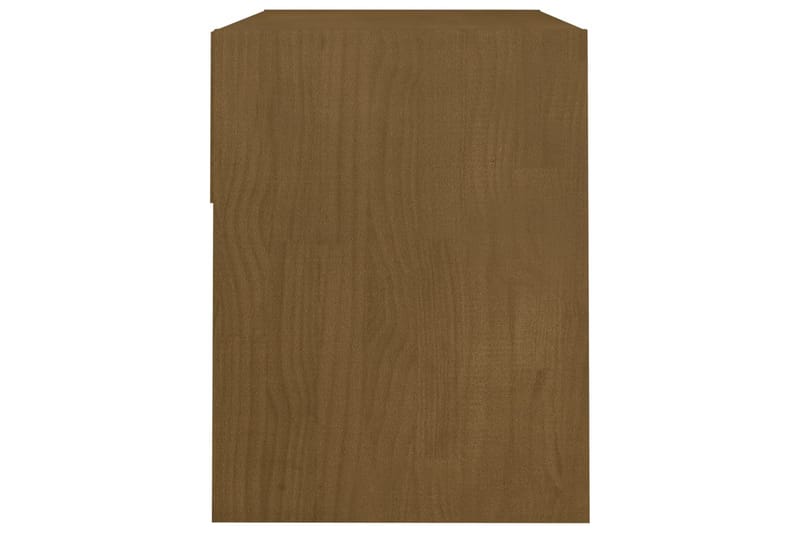 Yöpöytä hunajanruskea 40x31x40 cm täysi mänty - Ruskea - Huonekalut - Pöytä & ruokailuryhmä - Apupöytä & sivupöytä - Yöpöytä