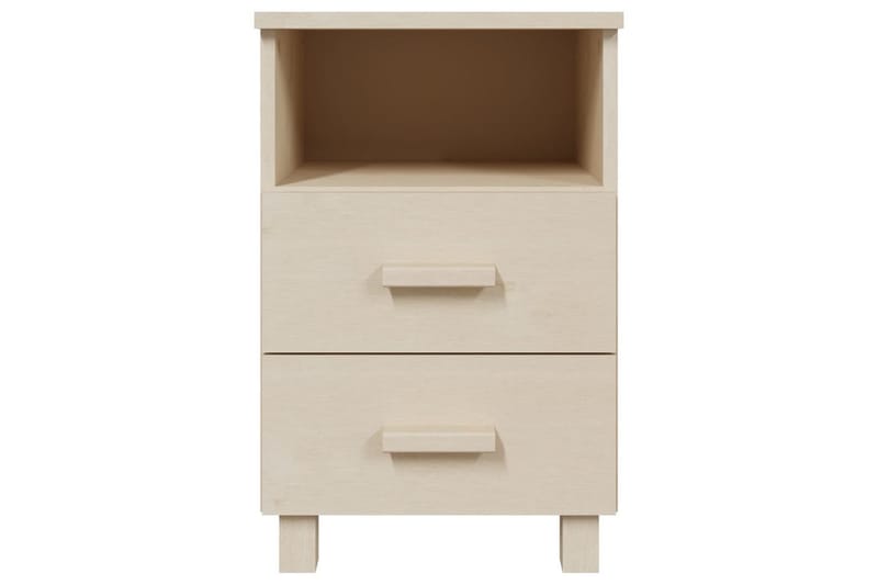 Yöpöytä hunajanruskea 40x35x62 cm täysi mänty - Ruskea - Huonekalut - Pöytä & ruokailuryhmä - Apupöytä & sivupöytä - Yöpöytä