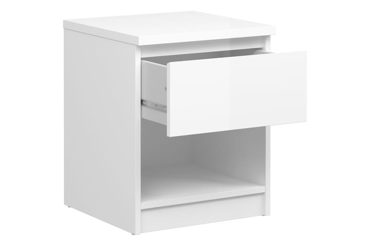Yöpöytä Lerna 40 cm - Valkoinen - Yöpöytä