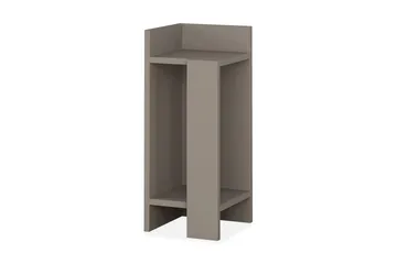 Yöpöytä Lutchan 27 cm Säilytyksellä Hyllyt+ovet Vasen