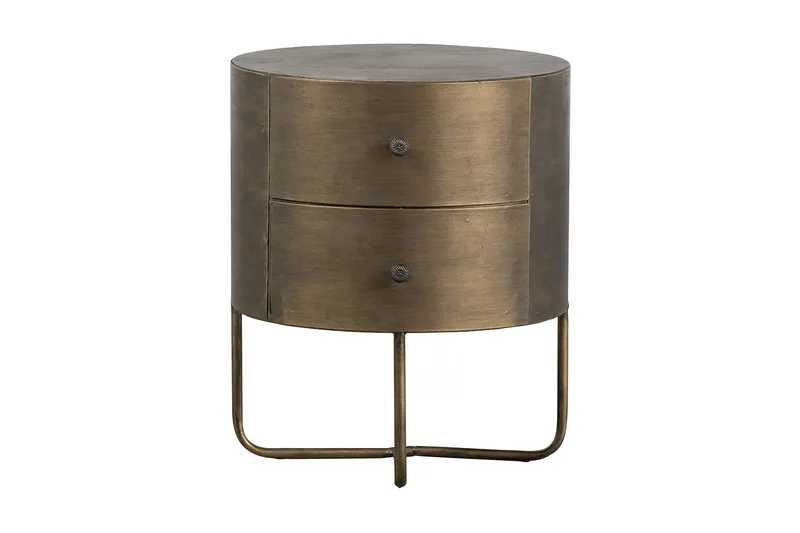 Yöpöytä Lviv 39 cm, Antiikki Messinki