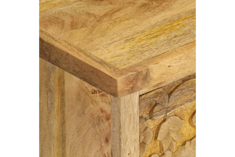 Yöpöytä mangopuu 40x30x50 cm - Ruskea - Huonekalut - Pöytä & ruokailuryhmä - Apupöytä & sivupöytä - Yöpöytä