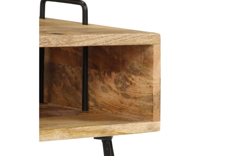 Yöpöytä mangopuu 40x34x47 cm - Ruskea - Huonekalut - Pöytä & ruokailuryhmä - Apupöytä & sivupöytä - Yöpöytä
