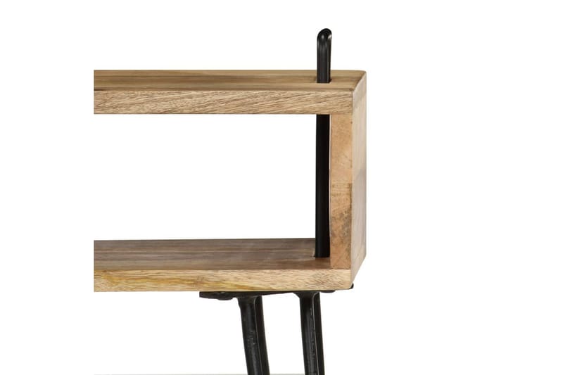Yöpöytä mangopuu 40x34x47 cm - Ruskea - Huonekalut - Pöytä & ruokailuryhmä - Apupöytä & sivupöytä - Yöpöytä