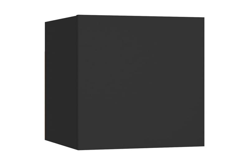 Yöpöytä musta 30,5x30x30 cm lastulevy - Musta - Huonekalut - Pöytä & ruokailuryhmä - Apupöytä & sivupöytä - Yöpöytä