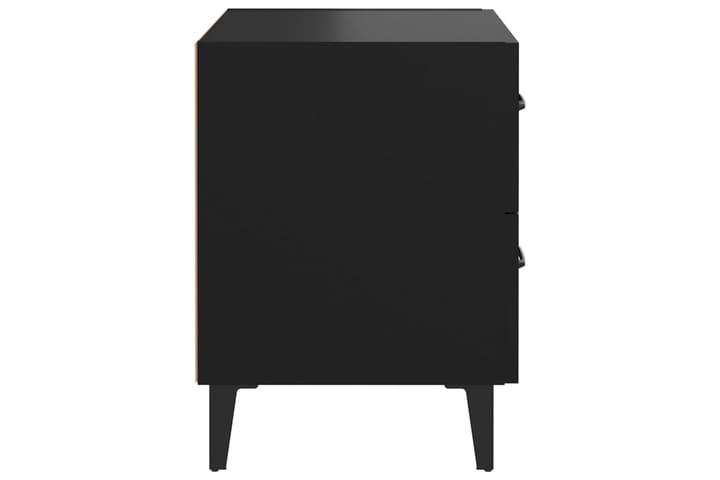 Yöpöytä musta 40x35x47,5 cm - Musta - Yöpöytä