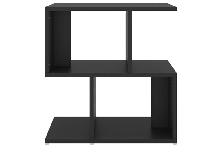 Yöpöytä musta 50x30x51,5 cm lastulevy - Yöpöytä