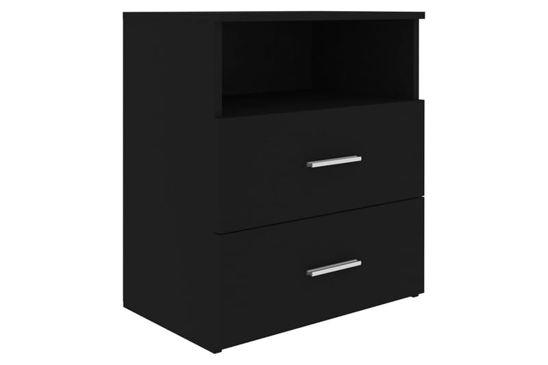 Yöpöytä musta 50x32x60 cm - Musta - Huonekalut - Pöytä & ruokailuryhmä - Apupöytä & sivupöytä - Yöpöytä