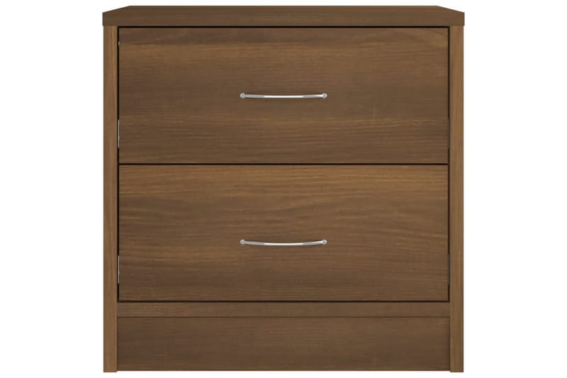 Yöpöytä ruskea tammi 40x30x40 cm tekninen puu - Ruskea - Huonekalut - Pöytä & ruokailuryhmä - Apupöytä & sivupöytä - Yöpöytä