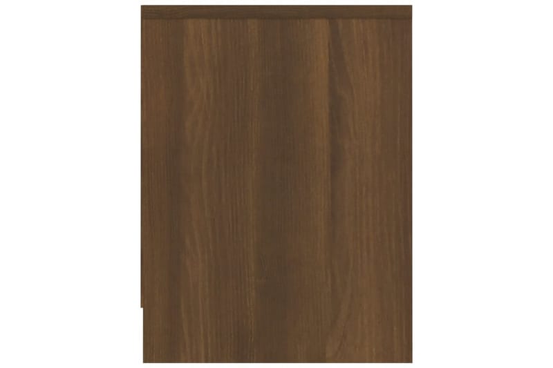 Yöpöytä ruskea tammi 40x30x40 cm tekninen puu - Ruskea - Huonekalut - Pöytä & ruokailuryhmä - Apupöytä & sivupöytä - Yöpöytä
