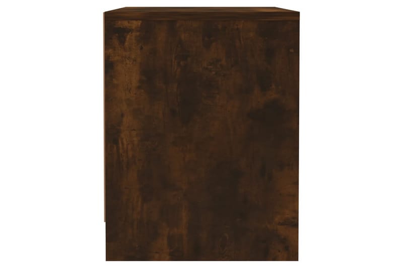 Yöpöytä savutammi 45x34x44,5 cm lastulevy - Ruskea - Huonekalut - Pöytä & ruokailuryhmä - Apupöytä & sivupöytä - Yöpöytä