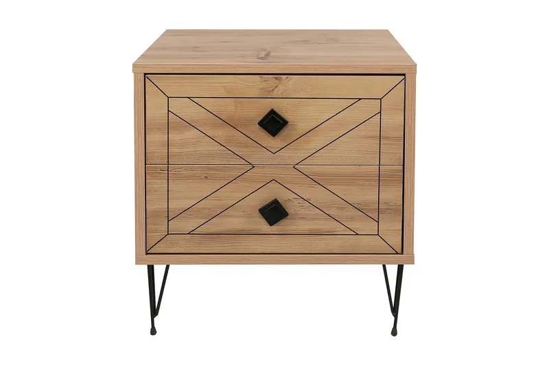 Yöpöytä Shett 50 cm, Luonnonväri