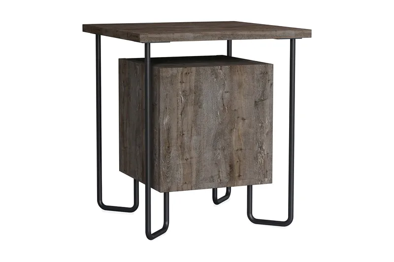 Yöpöytä Skistad, Ruskea