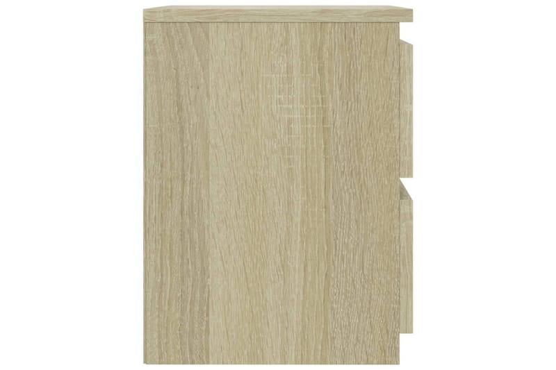 Yöpöytä Sonoma-tammi 30x30x40 cm lastulevy - Ruskea - Huonekalut - Pöytä & ruokailuryhmä - Apupöytä & sivupöytä - Yöpöytä