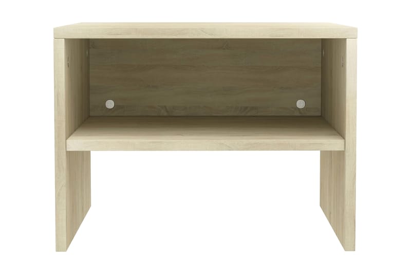 Yöpöytä sonoma tammi 40x30x30 cm lastulevy - Ruskea - Huonekalut - Pöytä & ruokailuryhmä - Apupöytä & sivupöytä - Yöpöytä