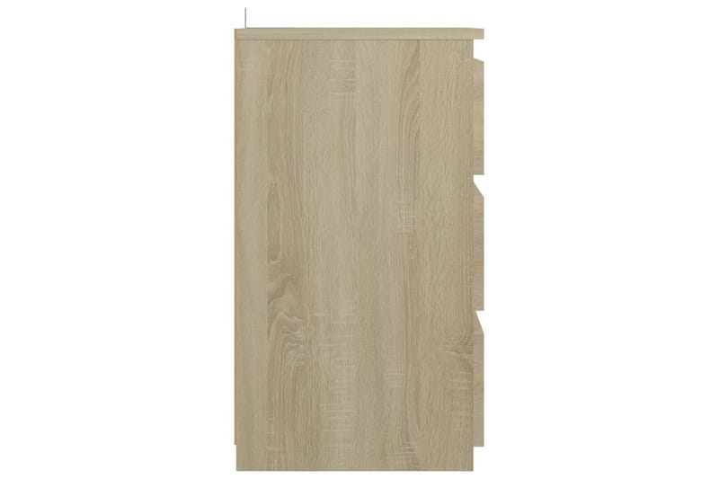 Yöpöytä Sonoma-tammi 40x35x62,5 cm lastulevy - Huonekalut - Pöytä & ruokailuryhmä - Apupöytä & sivupöytä - Yöpöytä