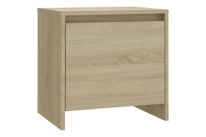 Yöpöytä Sonoma-tammi 45x34x44,5 cm lastulevy - Beige - Huonekalut - Pöytä & ruokailuryhmä - Apupöytä & sivupöytä - Yöpöytä