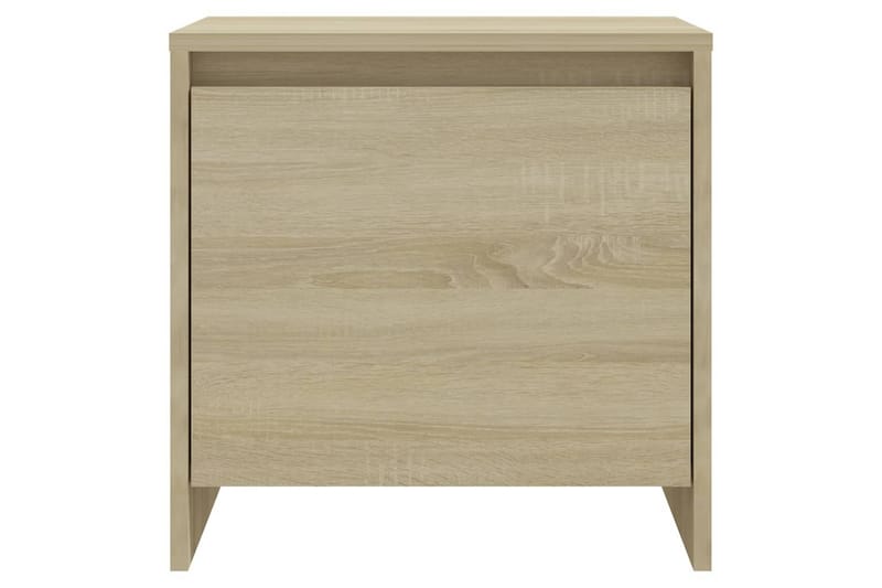 Yöpöytä Sonoma-tammi 45x34x44,5 cm lastulevy - Beige - Huonekalut - Pöytä & ruokailuryhmä - Apupöytä & sivupöytä - Yöpöytä