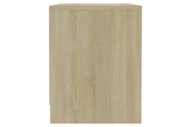 Yöpöytä Sonoma-tammi 45x34x44,5 cm lastulevy - Beige - Huonekalut - Pöytä & ruokailuryhmä - Apupöytä & sivupöytä - Yöpöytä
