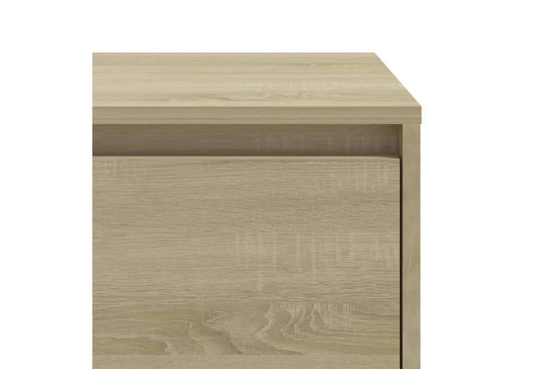 Yöpöytä Sonoma-tammi 45x34x44,5 cm lastulevy - Beige - Huonekalut - Pöytä & ruokailuryhmä - Apupöytä & sivupöytä - Yöpöytä