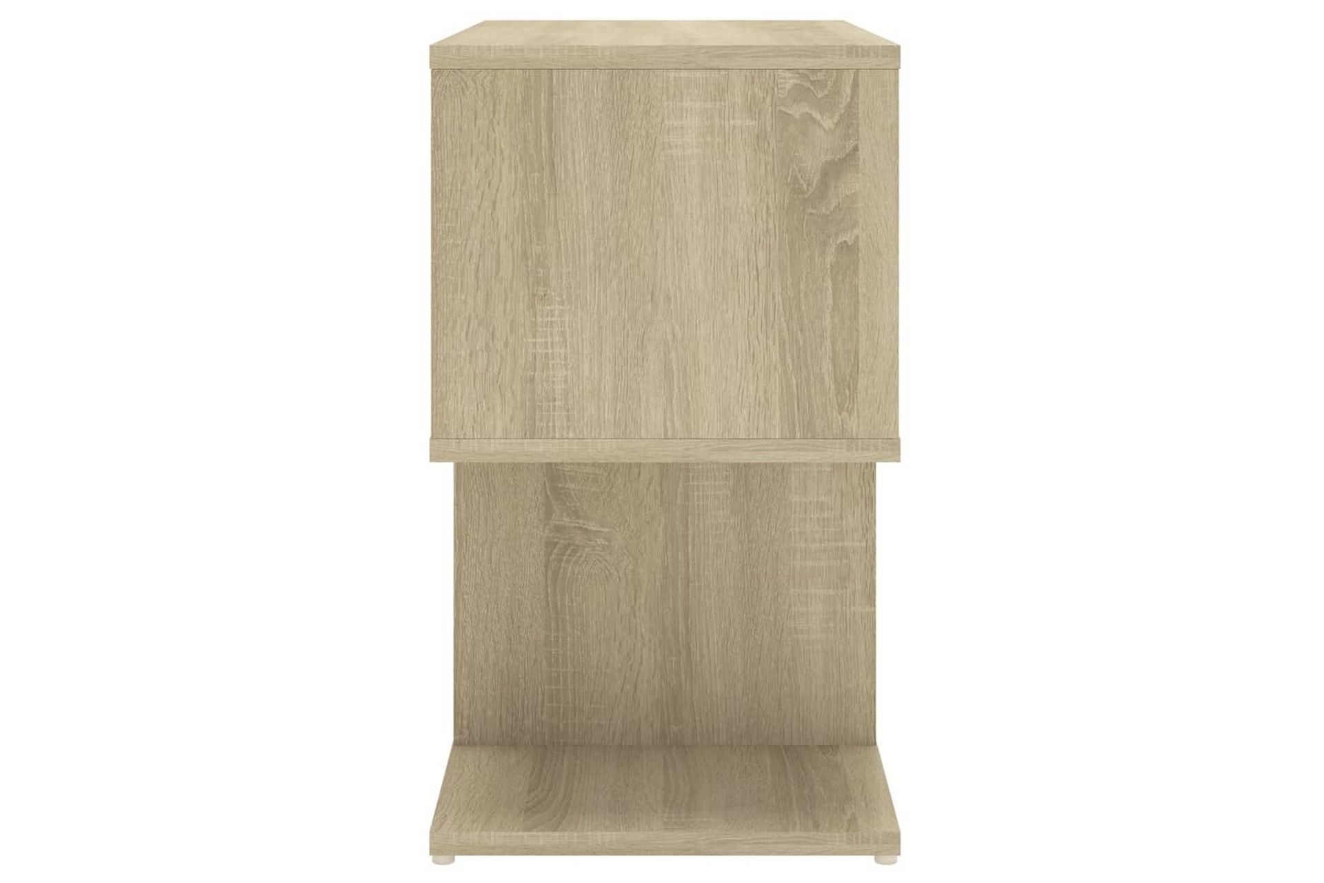Yöpöytä Sonoma-tammi 50x30x51,5 cm lastulevy - Huonekalut - Pöytä & ruokailuryhmä - Apupöytä & sivupöytä - Yöpöytä