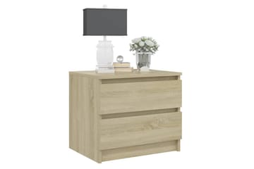 Yöpöytä Sonoma-tammi 50x39x43,5 cm lastulevy - Huonekalut - Pöytä & ruokailuryhmä - Apupöytä & sivupöytä - Yöpöytä