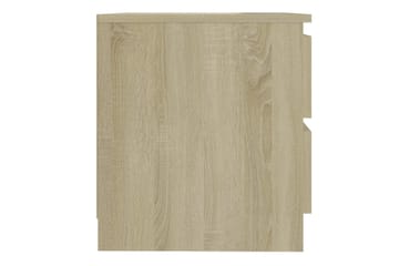 Yöpöytä Sonoma-tammi 50x39x43,5 cm lastulevy - Huonekalut - Pöytä & ruokailuryhmä - Apupöytä & sivupöytä - Yöpöytä