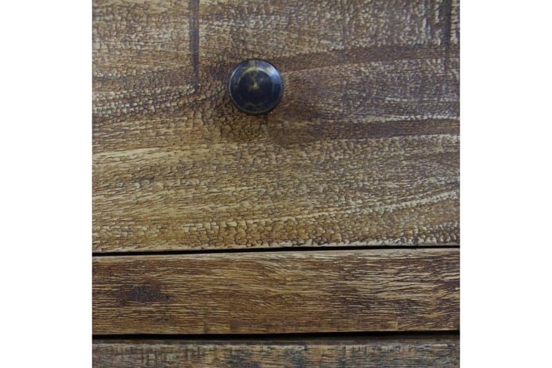 Yöpöytä Täysi uusiokäytetty puu 40x30x51 cm - Ruskea - Huonekalut - Pöytä & ruokailuryhmä - Apupöytä & sivupöytä - Yöpöytä