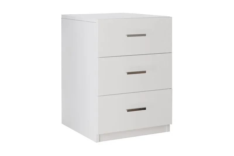 Yöpöytä Tully 45 cm, Valkoinen