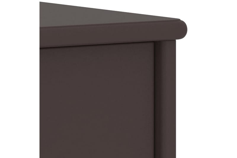 Yöpöytä tummanruskea 35x30x40 cm täysi mänty - Huonekalut - Pöytä & ruokailuryhmä - Apupöytä & sivupöytä - Yöpöytä