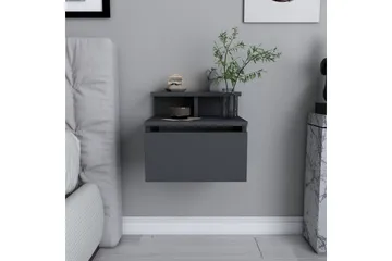 Yöpöytä Urgby 39,8x35 cm - Antrasiitti - Huonekalut - Pöytä & ruokailuryhmä - Apupöytä & sivupöytä - Yöpöytä