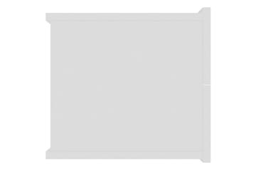 Yöpöytä valkoinen 40x30x30 cm lastulevy - Valkoinen - Huonekalut - Pöytä & ruokailuryhmä - Apupöytä & sivupöytä - Yöpöytä