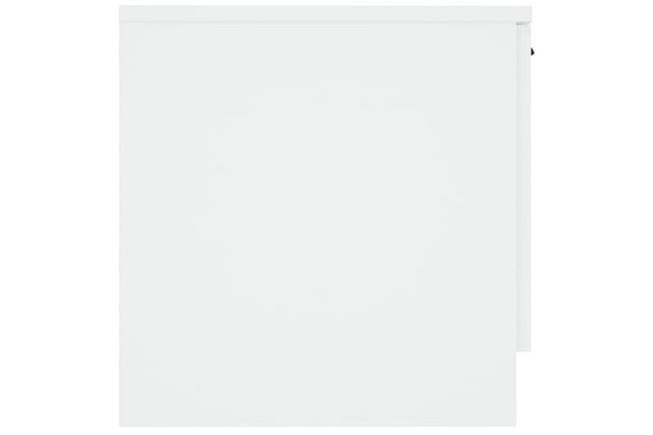Yöpöytä valkoinen 40x39x40 cm - Valkoinen - Yöpöytä