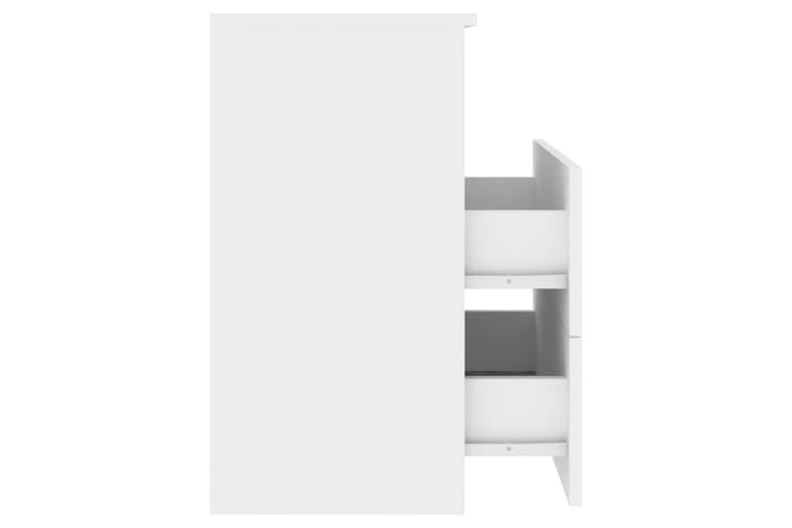 Yöpöytä valkoinen 50x32x60 cm - Yöpöytä