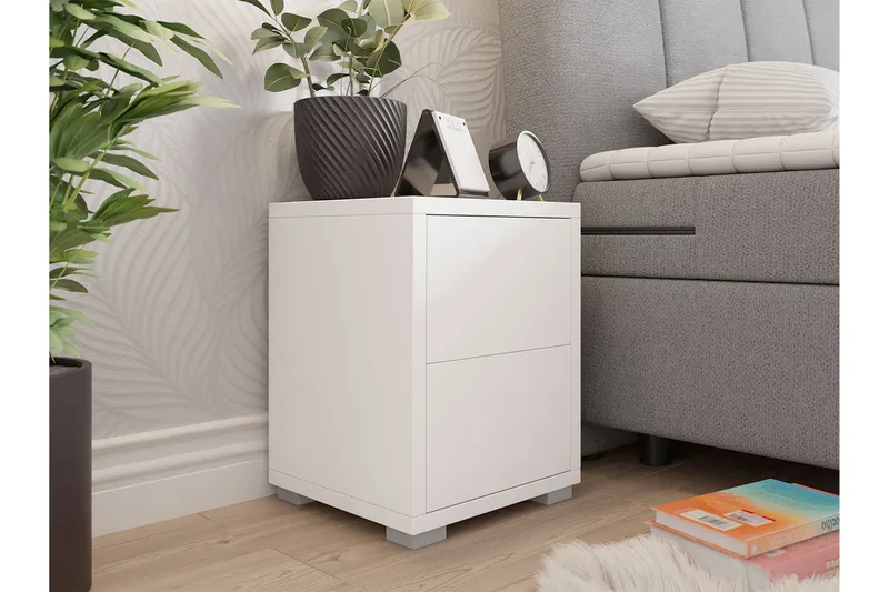 Yöpöytä - Valkoinen - Huonekalut - Pöytä & ruokailuryhmä - Apupöytä & sivupöytä - Yöpöytä