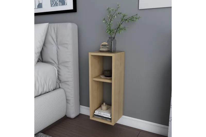 Yöpöytä Violaceae 23,2x59,6 cm - Ruskea - Huonekalut - Pöytä & ruokailuryhmä - Apupöytä & sivupöytä - Yöpöytä