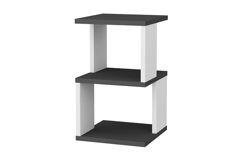 Yöpöytä Violaceae 29,6x49,4 cm - Antrasiitti - Huonekalut - Pöytä & ruokailuryhmä - Apupöytä & sivupöytä - Yöpöytä